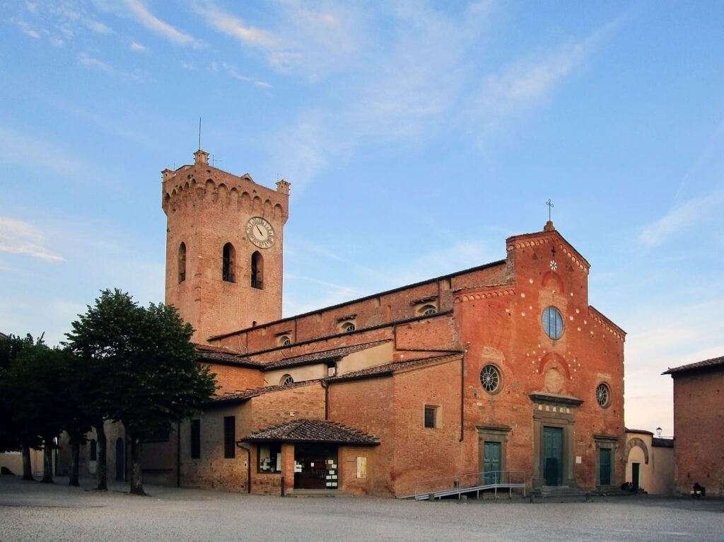 La cathédrale de Santa Maria Assunta et San Genesio de San Miniato.