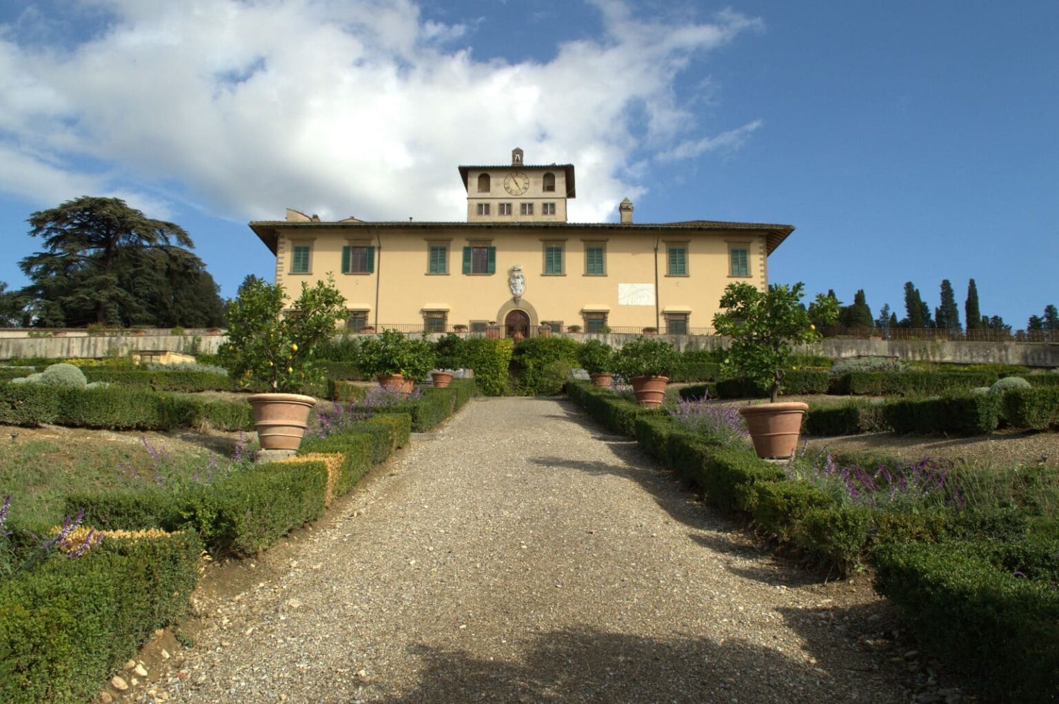 Visiter Florence en Italie et la villa de la Petraia