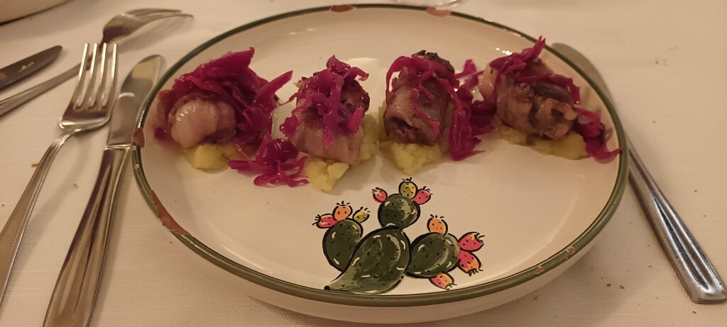 Les gnummareddi un plat local à déguster à Specchia