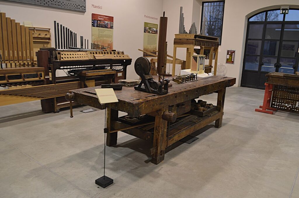 L'atelier de fabrication des orgues, un lieu à visiter à Crema dans le musée municipal