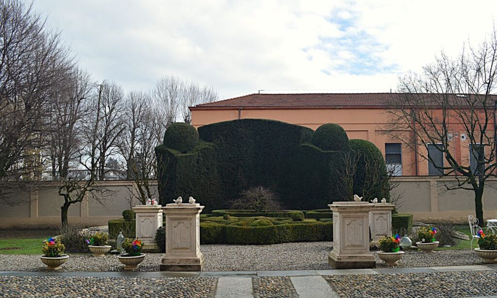 Les jardins du Palazzo Zurla de Poli à Crema